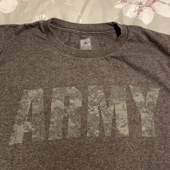 Grey Army Tshirt - Picture 2 of 3